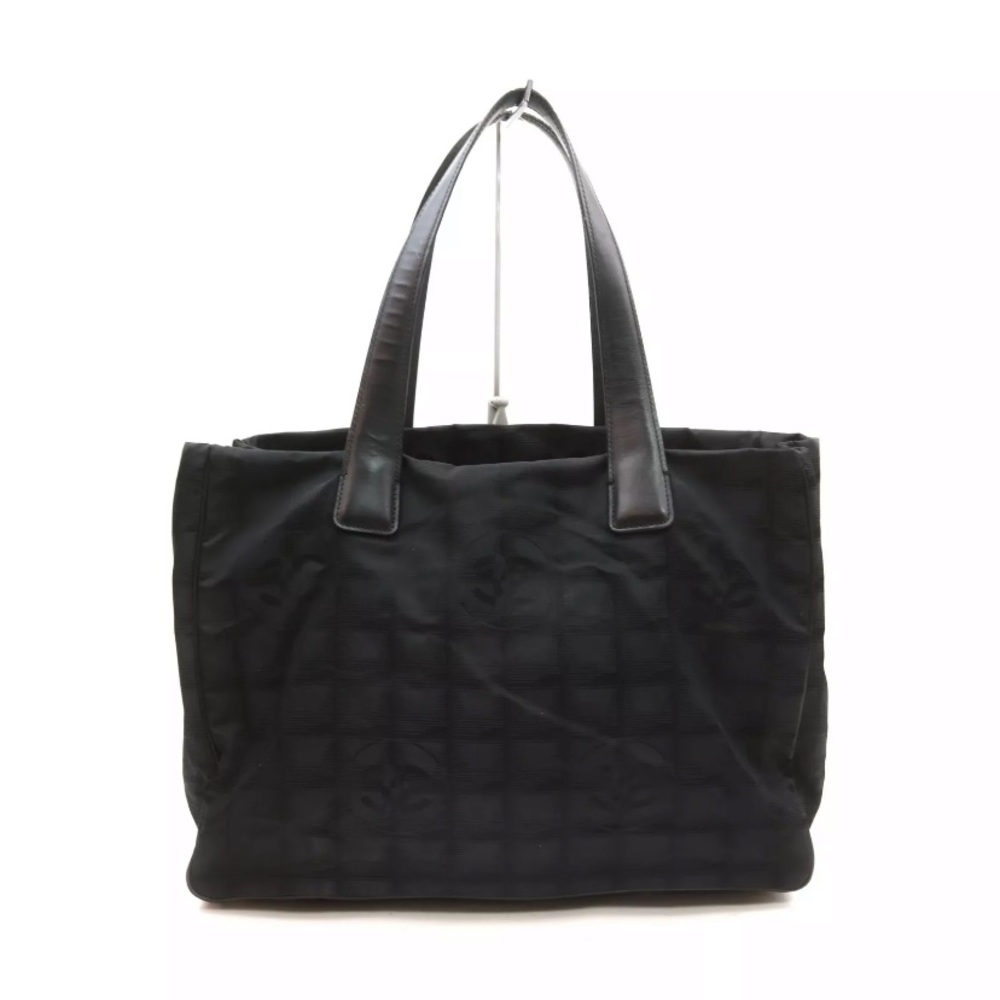 CHANEL Tote Bag  Black Nylon